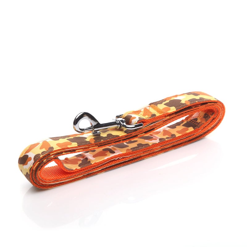Taida Heavy Duty Dog Leash, 4 FT/ 6 FT/ 10 FT Long, 1 Inch Wide, Nylon Camouflage Dog Leash for Small and Medium Dogs - Image 3